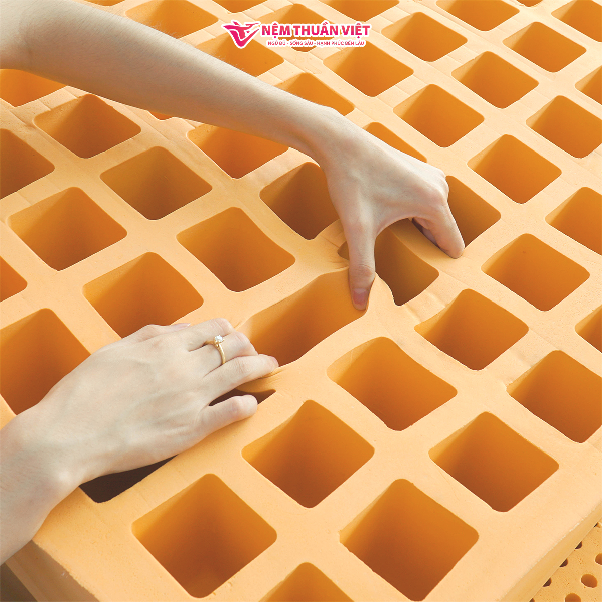 Nệm cao su 100_ thiên nhiên Thuần Việt Latex (8)